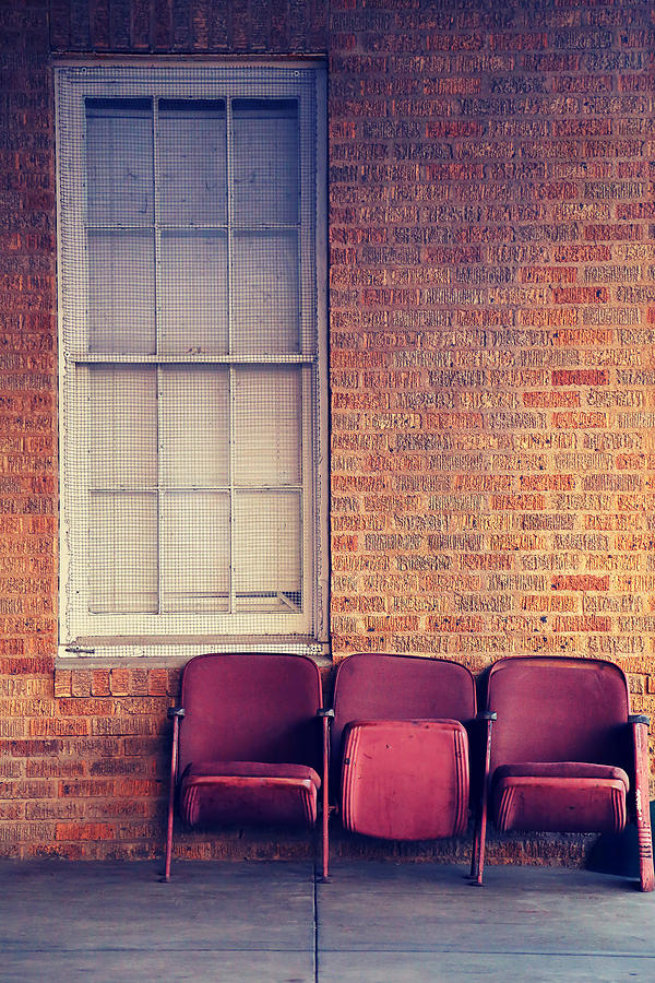 Architecture Photograph - Take a Seat by Trish Mistric