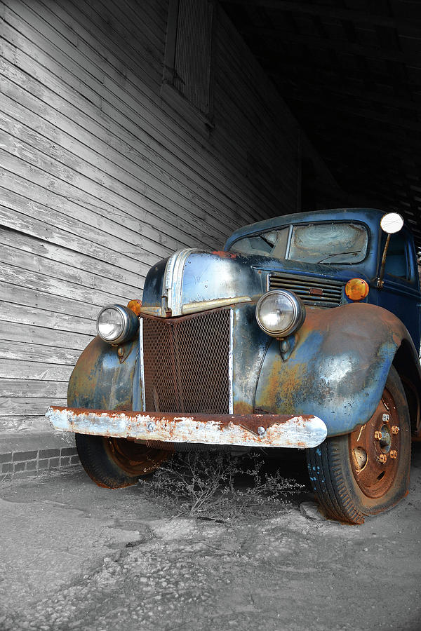 Old Truck Photograph - Take Me Out For A Spin by Rhonda Dykes