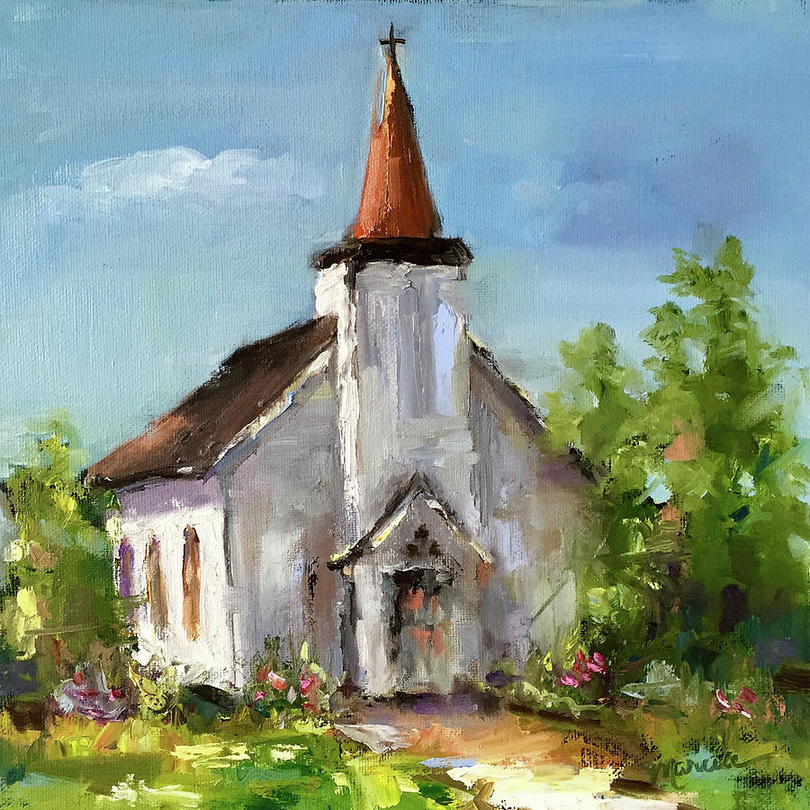 Take Me to Church Painting by Marcia Hodges - Fine Art America