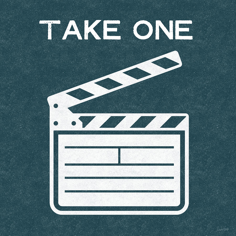 Movie Digital Art - Take One- Art by Linda Woods by Linda Woods