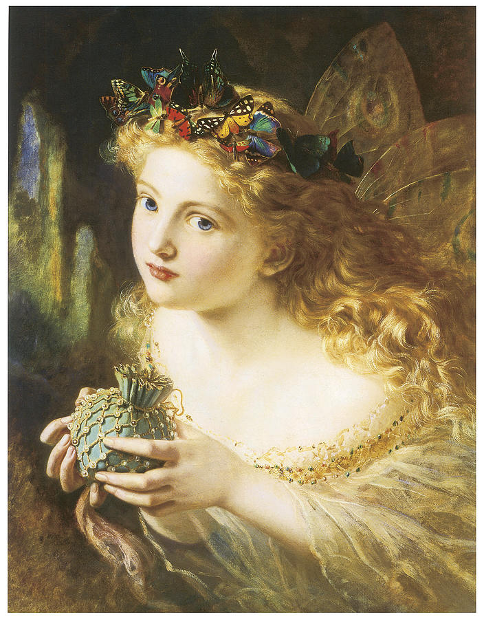 Sophie Anderson Painting - Take the Fair Face of Woman by Sophie Anderson