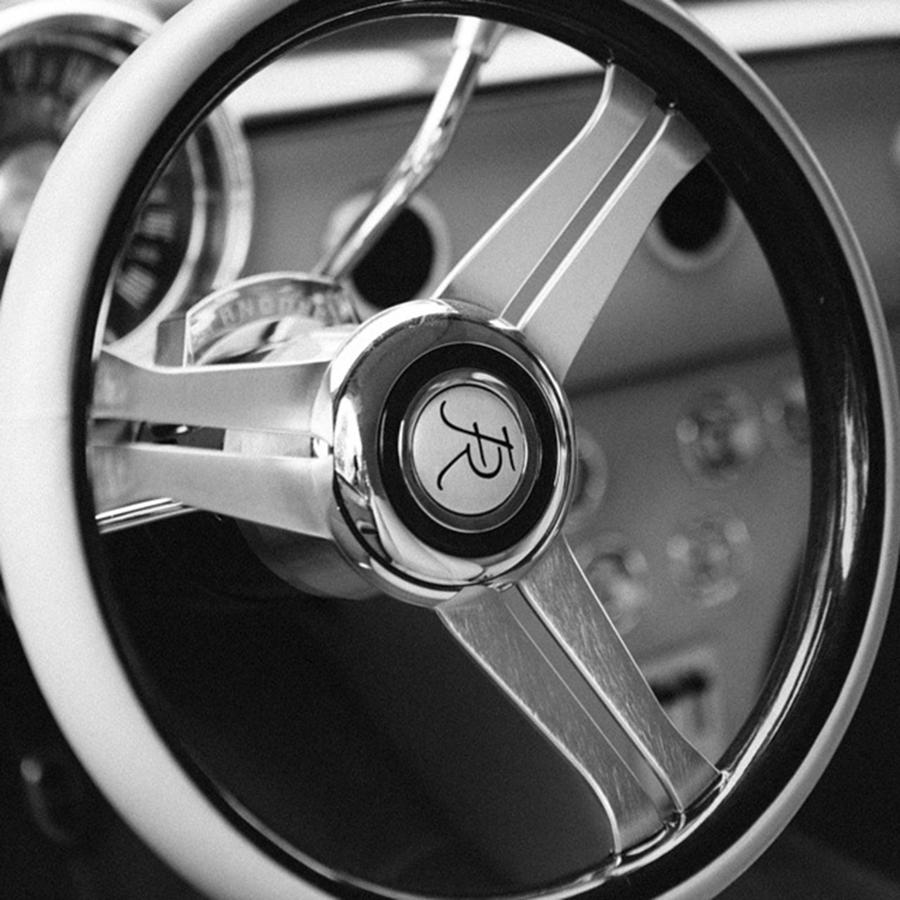 Vintage Photograph - Take The Wheel  1/10 #vsco #vscocam by Chris Pugh