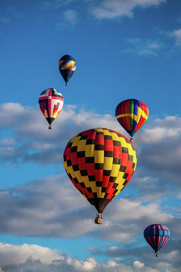 Hot Air Balloon Photograph - Takeoff by Derek Jeffries