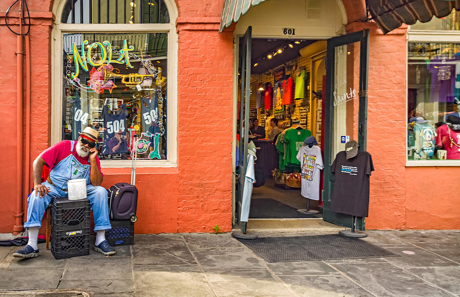New Orleans Photograph - Takin Care of Business by Steve Harrington
