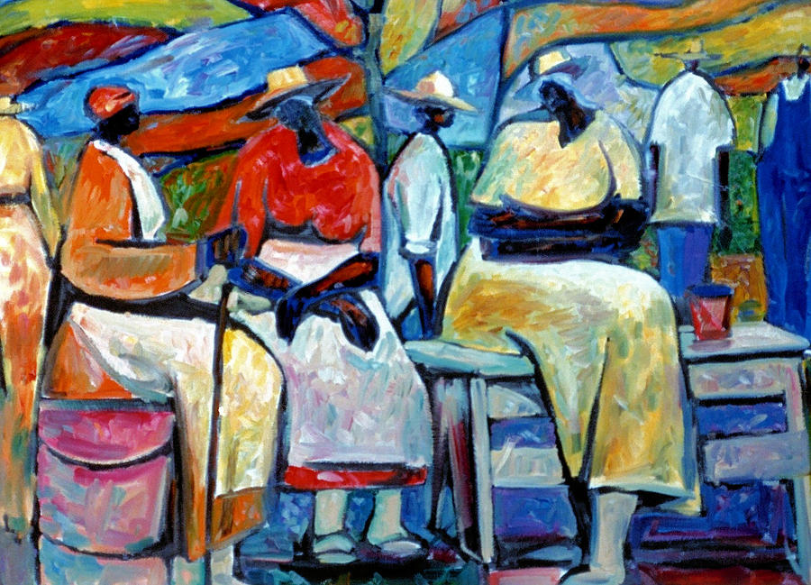 Taking a Break Painting by William Tolliver