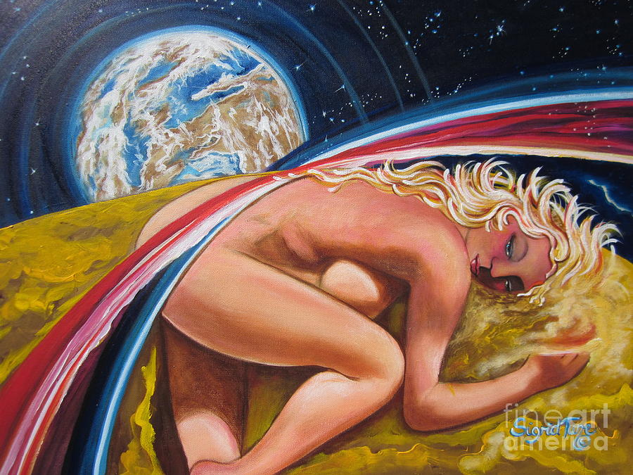 Moonresting Goddess Odins Wife by Sigrid Tune Moonresting Goddess Odins Wife by Sigrid Tune