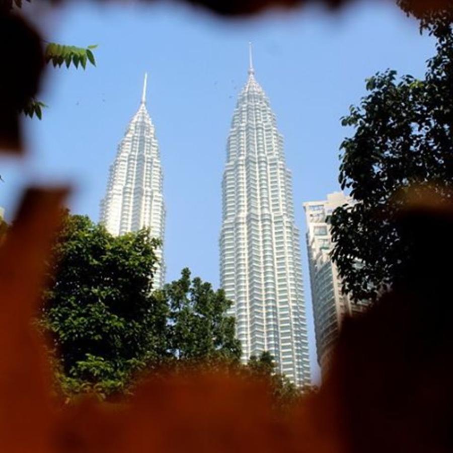 Skyscraper Photograph - Taking A #photo Of #klcc Using... I by Pierz Photos Work