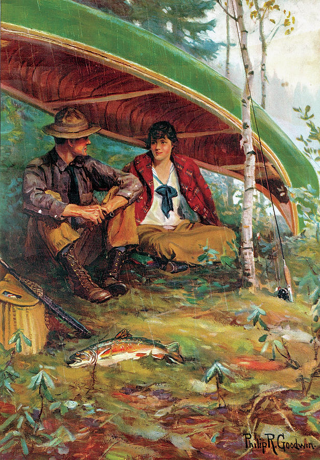 Taking Cover Painting by Philip R Goodwin