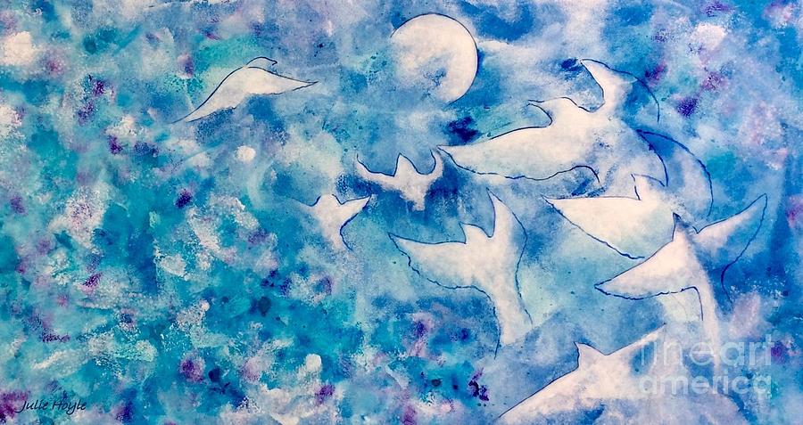 Taking Flight Painting by Julie Hoyle