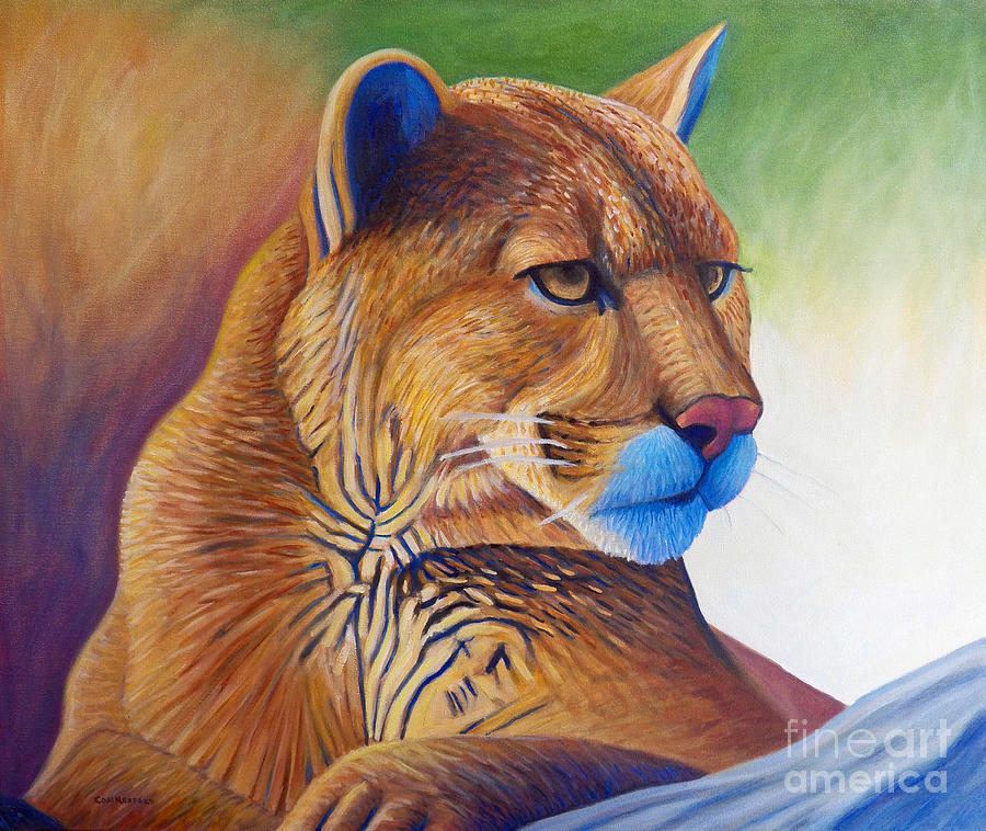 Wildlife Painting - Taking It All In by Brian  Commerford