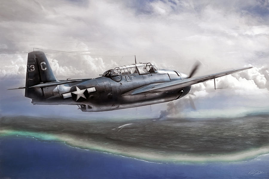 Taking Tinian Digital Art by Peter Chilelli