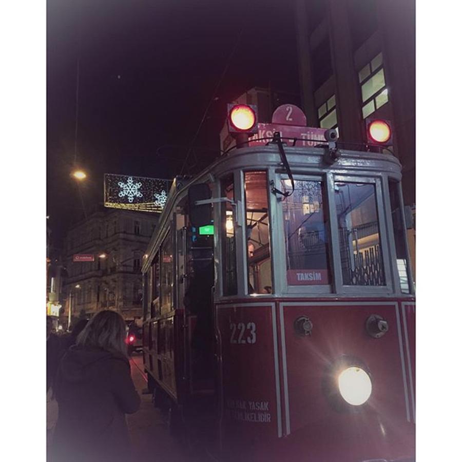 Turkey Photograph - #taksim #oldtramvay #tramway #istiklal by Zornitsa Ivova