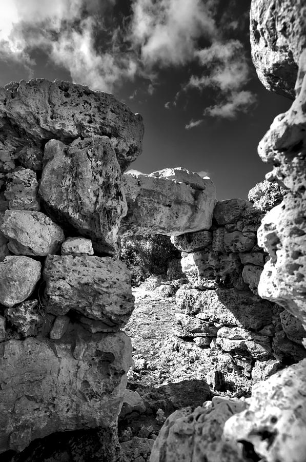 Talaior of Cornia in Menorca megalithic monument hailing the new day Photograph by Pedro Cardona Llambias