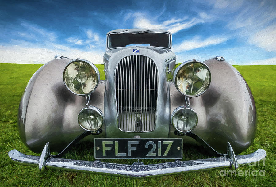 Talbot T23 Figoni et Falaschi Coupe Photograph by Adrian Evans
