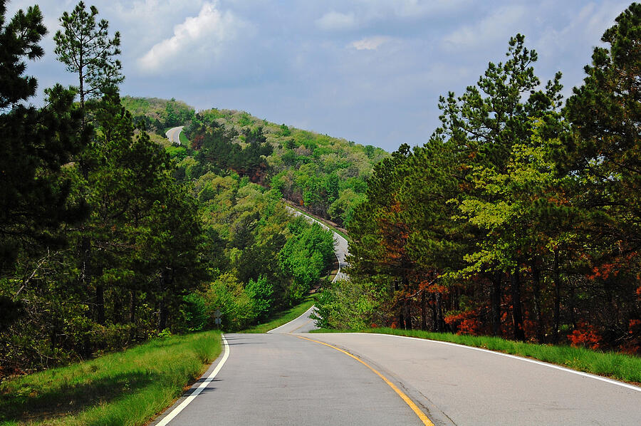 Talimena Scenic Byway Photograph by Ben Prepelka