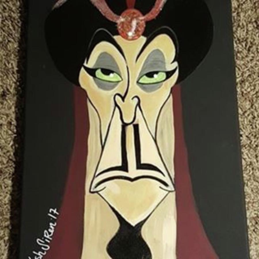 Disney Painting - The Royal Vizier by Kiya Almendariz