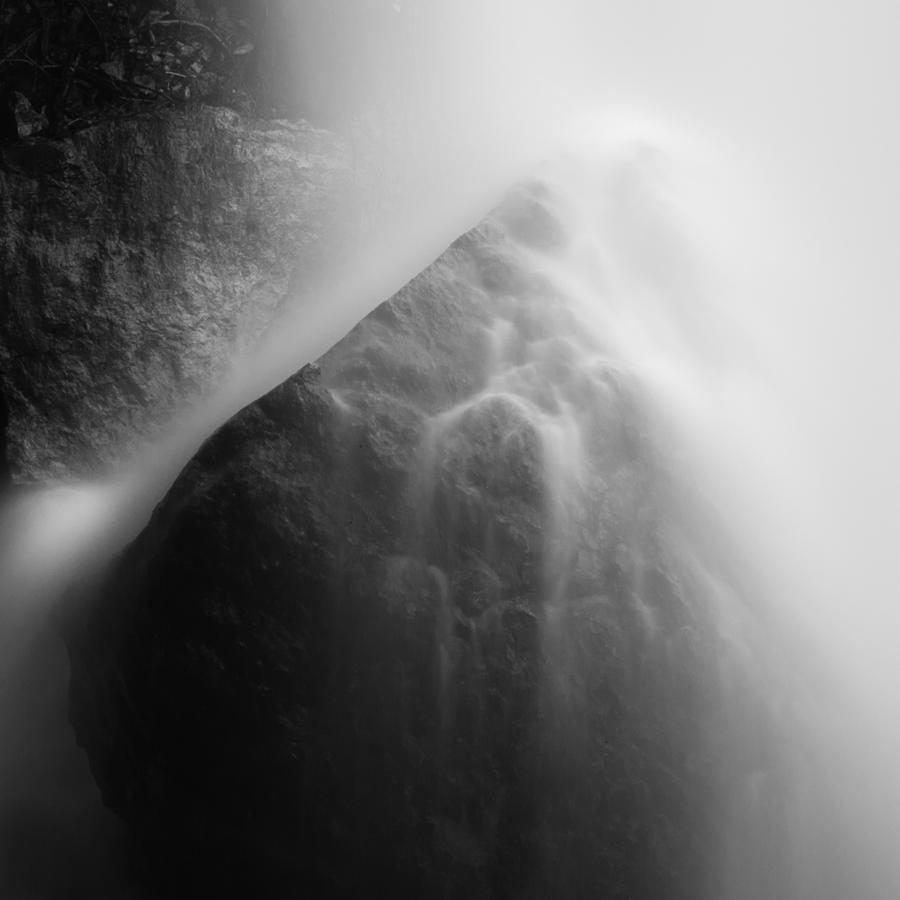 Talking Falls the rock within Monochrome Photograph by Jakub Sisak