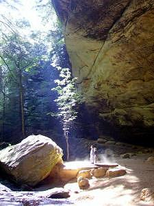 Hocking Hills Photograph - Talking To GOD by Janet Gioffre Harrington