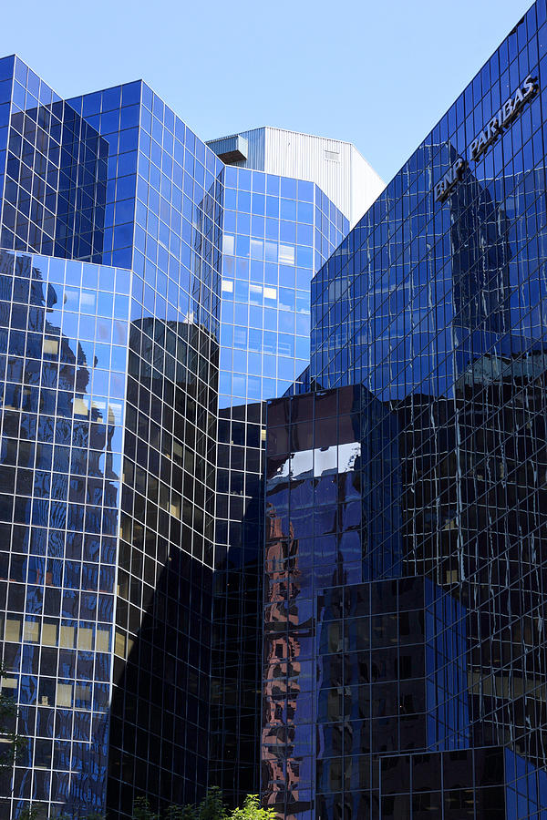 Tall glass city of Montreal Photograph by Pierre Leclerc Photography