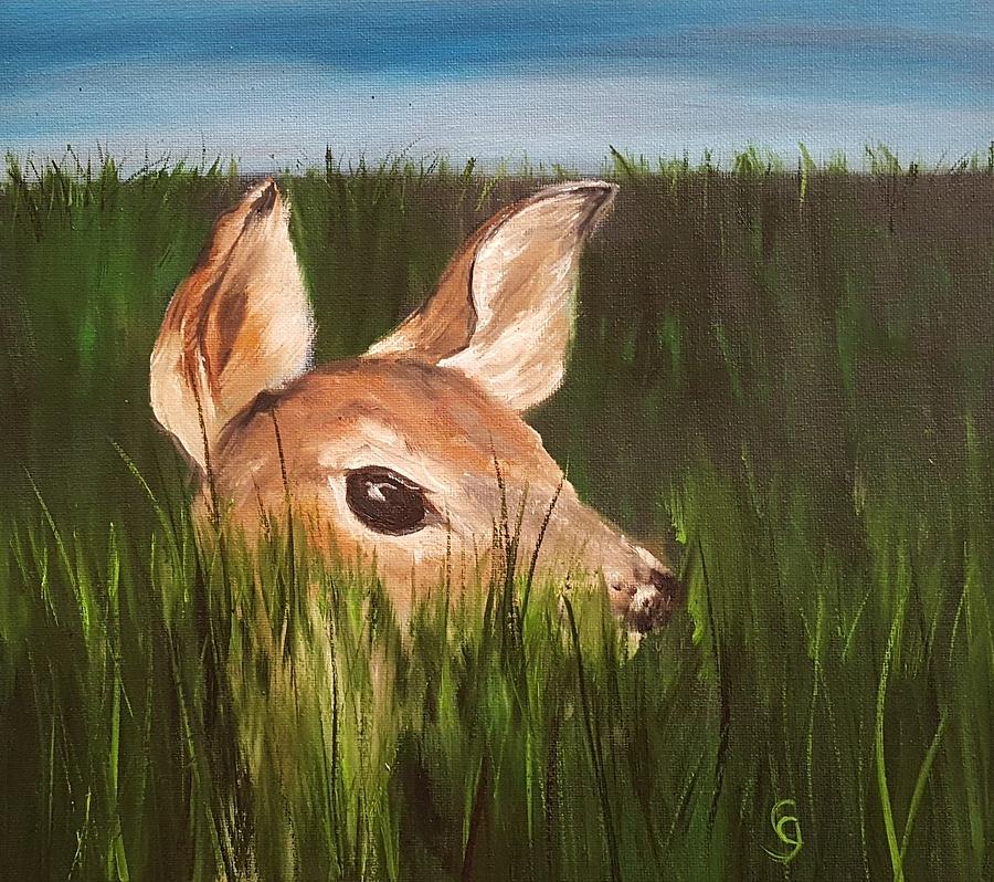 Tall Grass    #63 Painting by Cheryl Nancy Ann Gordon
