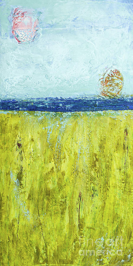 Tall Grass Painting by Susan Cole Kelly Impressions