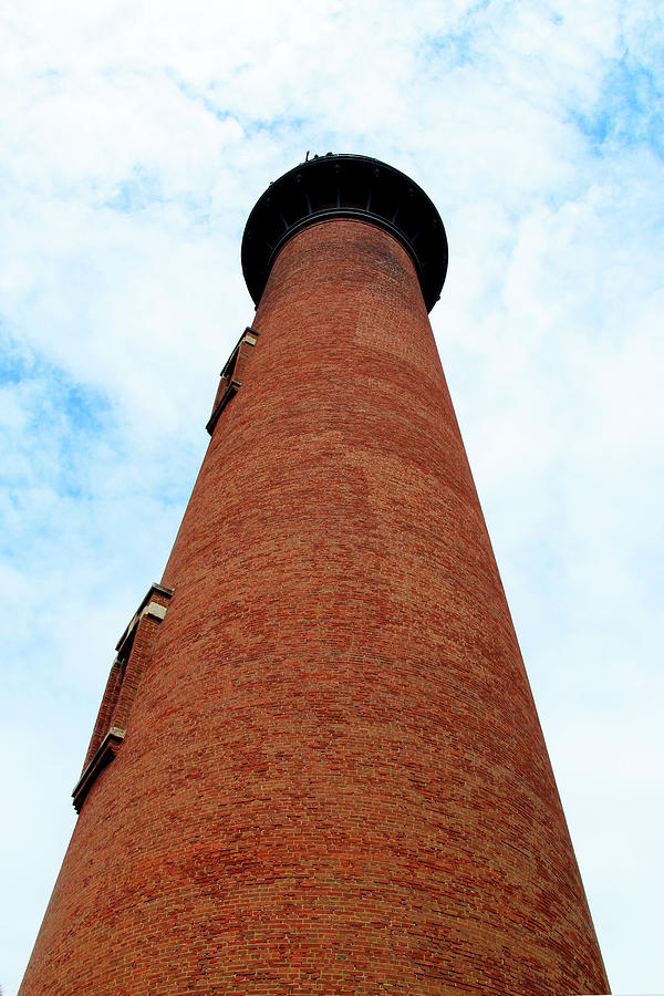 Tall Lighthouse Photograph by David Stasiak