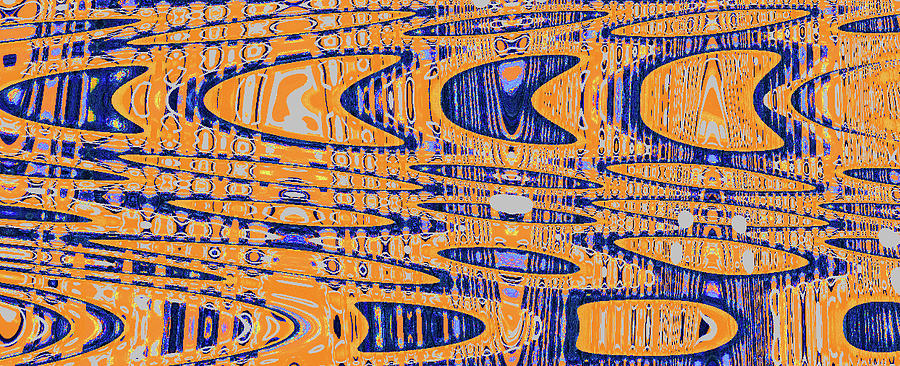 Tall Saguaro Abstract Digital Art by Tom Janca