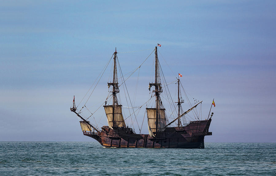 Tall Ship El Galeon Photograph by Dale Kincaid