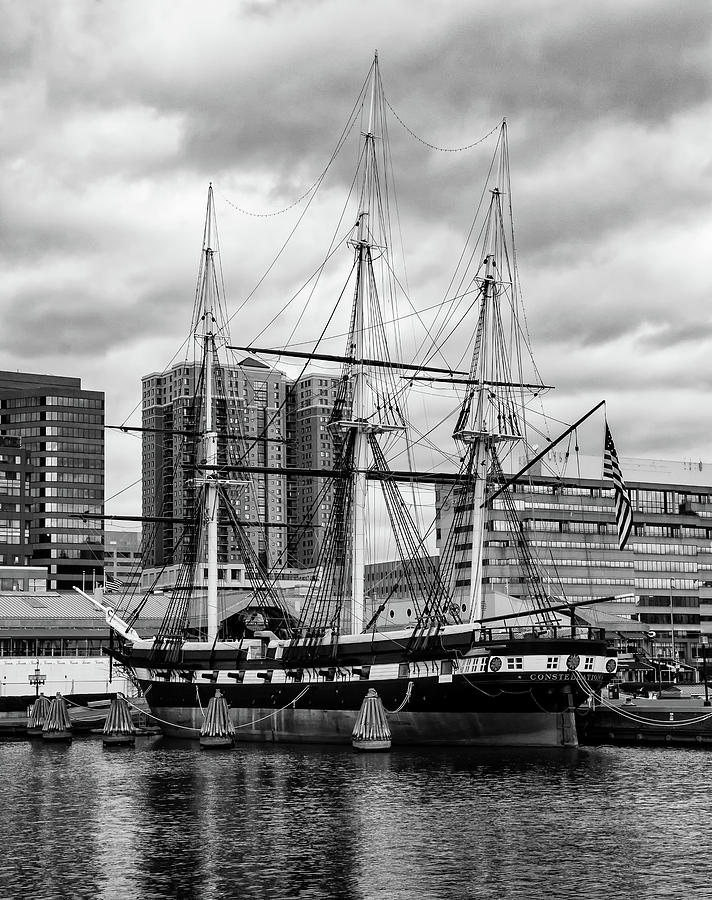 Tall Ship In Baltimore Harbor Photograph by Mountain Dreams
