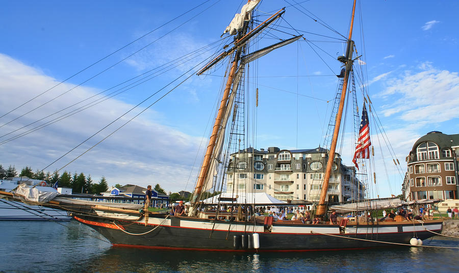 Tall Ship Lynx Photograph by Pat Cook