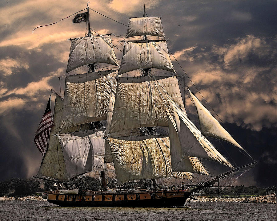 Tall Ship Photograph by  Newwwman