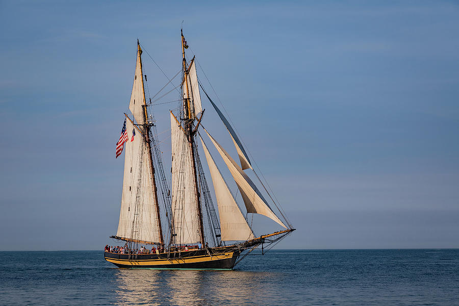Tall Ship Pride of Baltimore II Photograph by Dale Kincaid