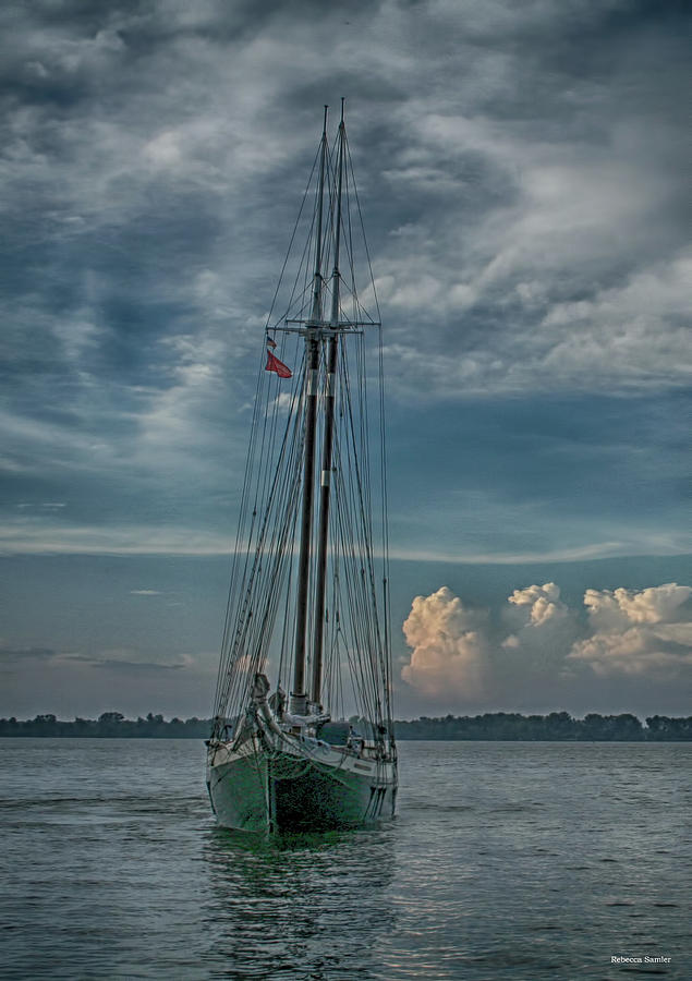 Tall Ship Photograph by Rebecca Samler