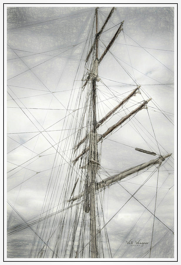 Tall Ship Photograph by Will Wagner