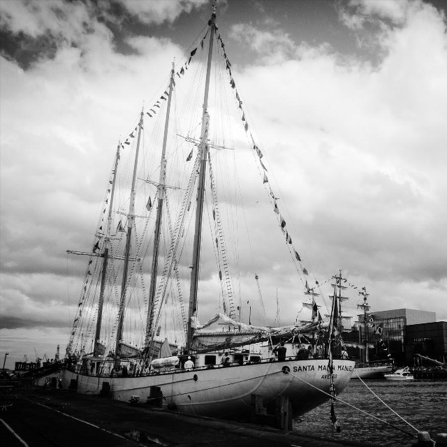 Summer Photograph - Tall Ships 2015 In Belfast, Northern by Wayne Gilmore