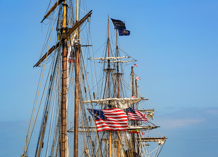 Tall Ships at Port Photograph by Dale Kincaid