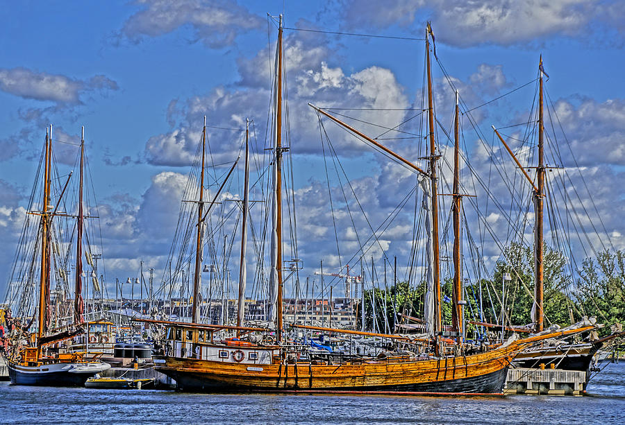 Tall Ships Photograph by Dennis Cox