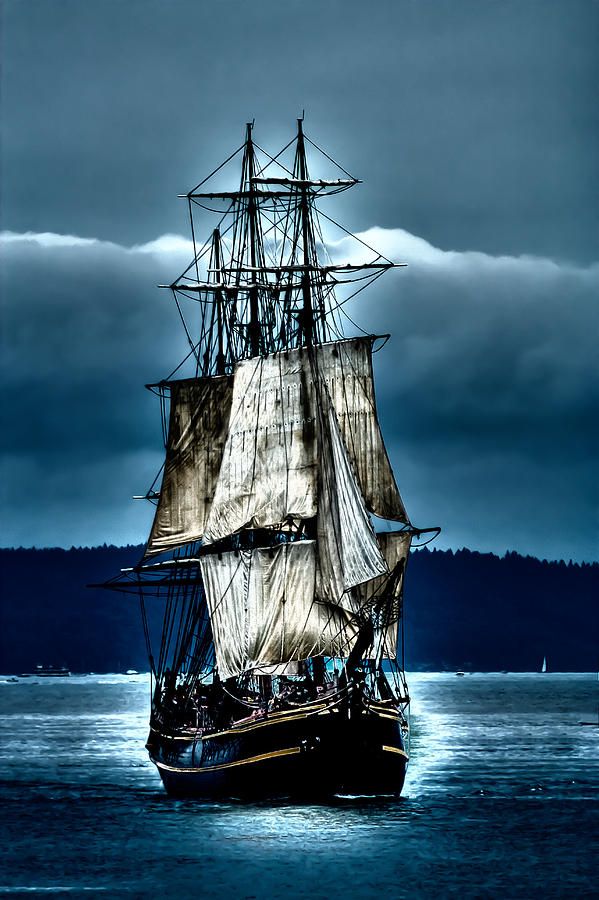 Tacoma Photograph - Tall Ships - HMS Bounty by David Patterson