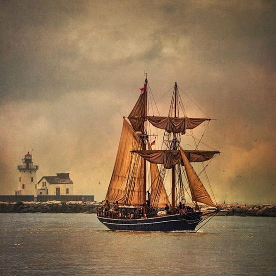 Fineart Photograph - Tall Ships In Cleveland. #cle #fineart by Dale Kincaid
