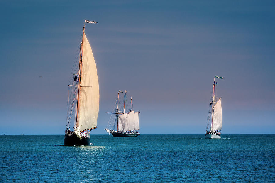Tall Ships Lake Erie - Fairport Harbor Photograph by Jack R Perry