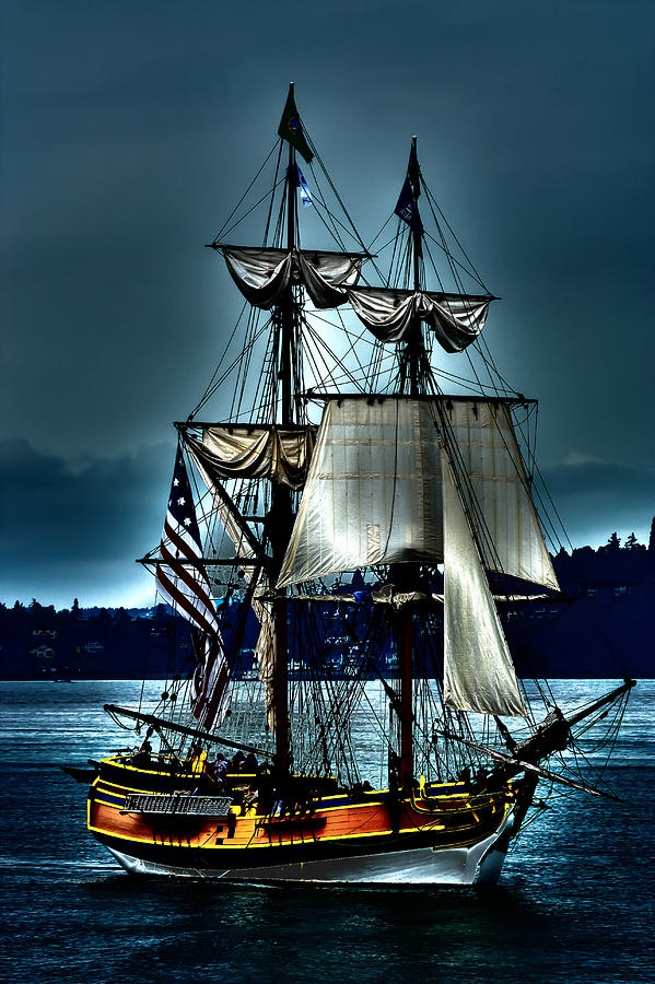 Tall Ships Washington Photograph by David Patterson