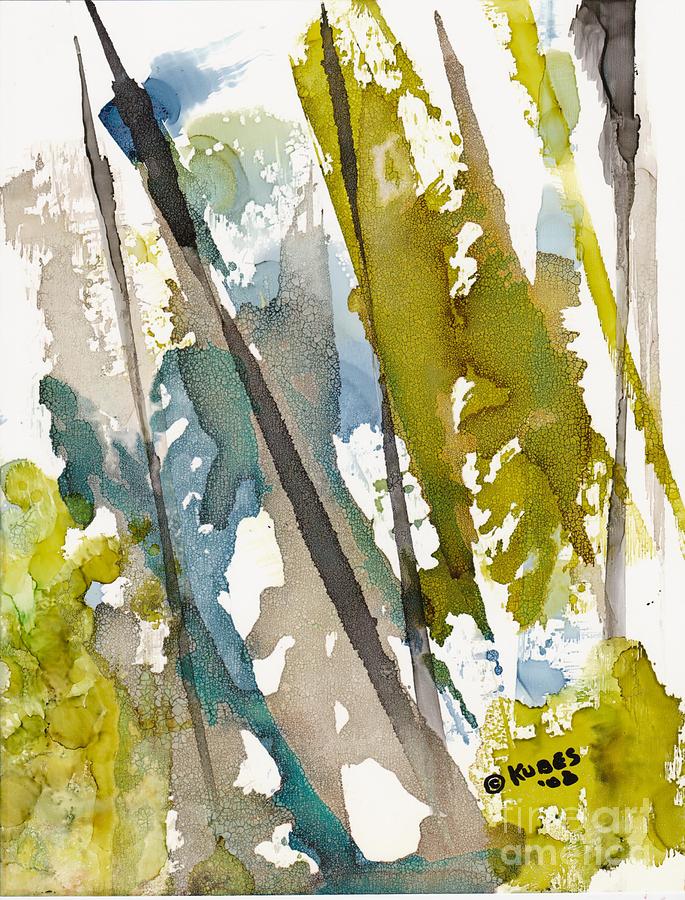 Forest Painting - Tall Timber by Susan Kubes Forest Painting - Tall Timber by Susan Kubes