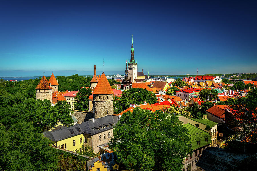 Tallinn Photograph by Andrew Matwijec