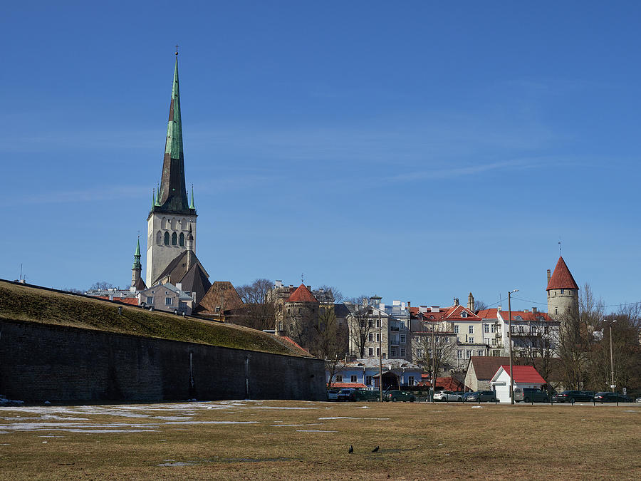 Tallinn Old Town Photograph