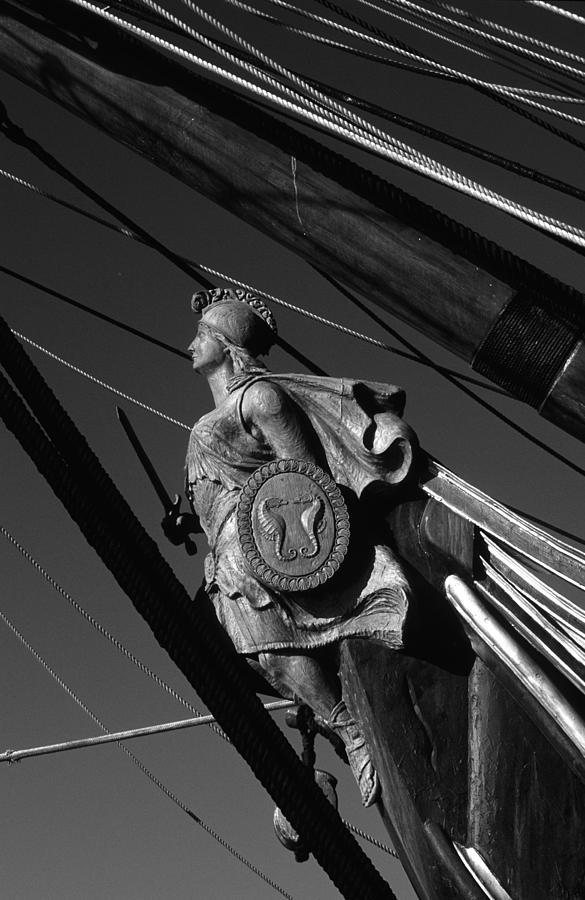 Tallship Figure Head Photograph by David Shuler
