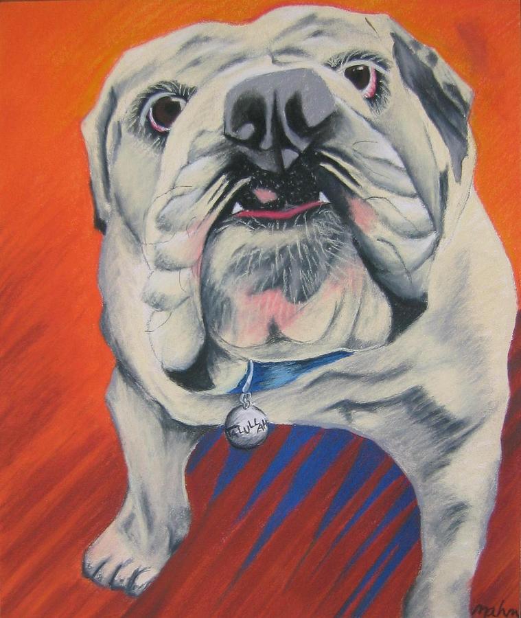 Dog Pastel - Talullah by Michelle Hayden-Marsan