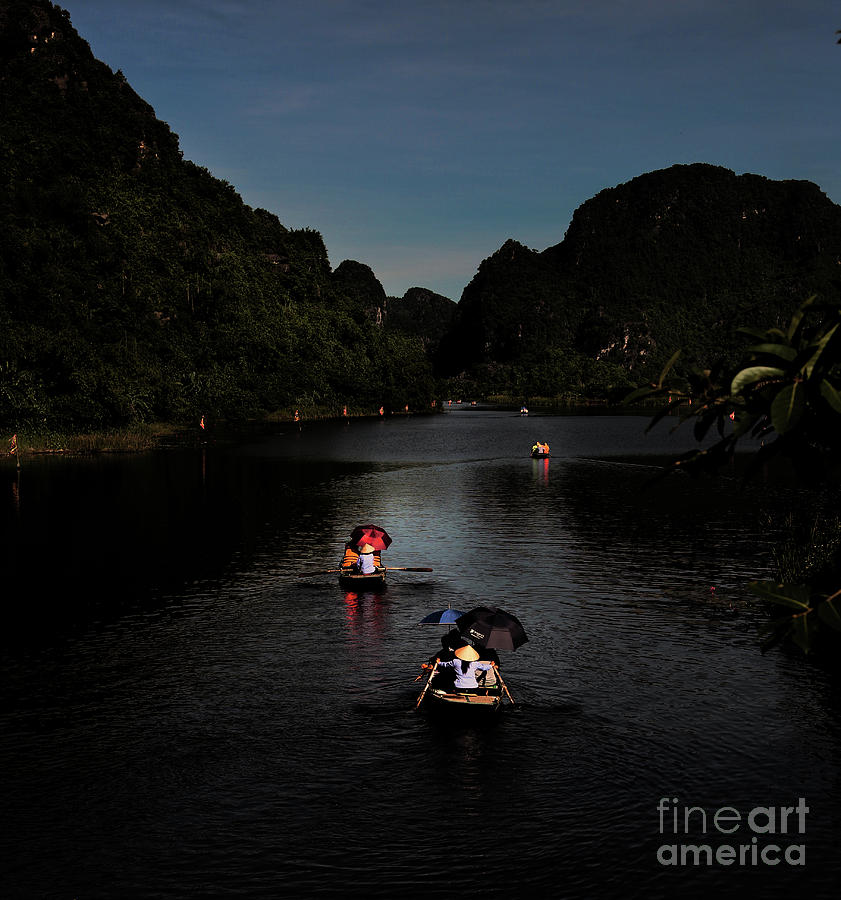 Tam Coc 2 Photograph by Chuck Kuhn