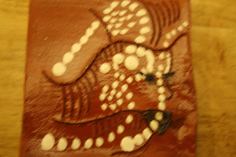 Tamale - Tile Ceramic Art by Gloria Ssali