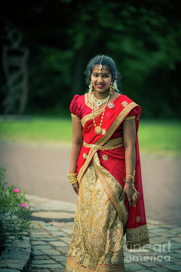Tamil Girl Photograph by Eva Lechner