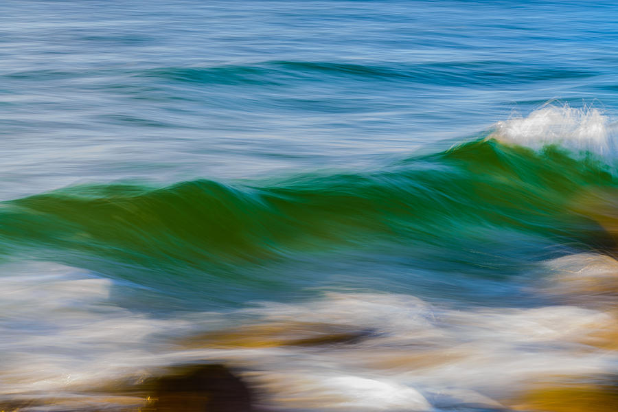 Waves Photograph - Taming the waves by Catalin Tibuleac
